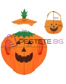 Детски костюм тиква от 3 части